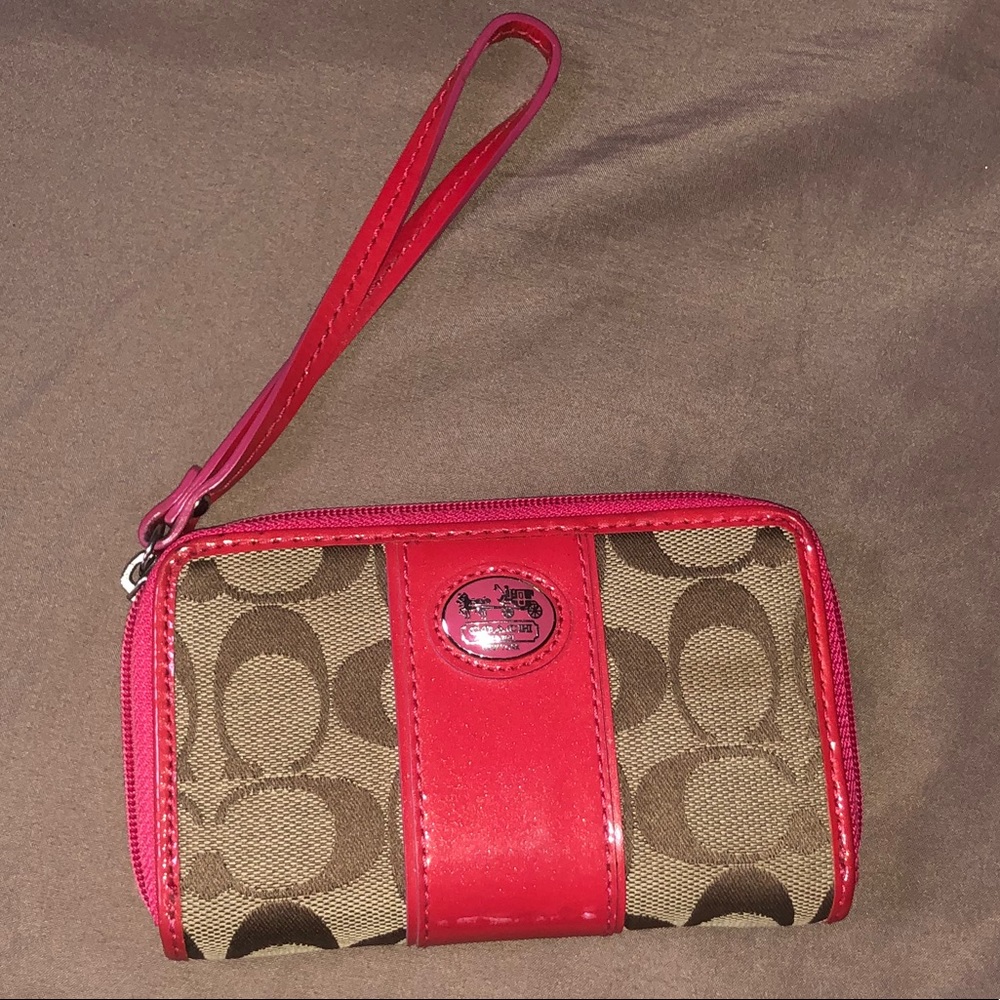 Coach wristlet